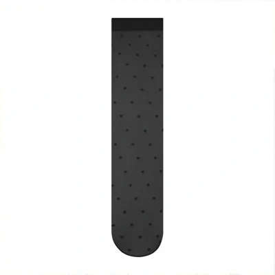 Thin Transparent Bunching Socks Women's Socks Polka Dot Calf Stockings
