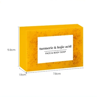 Turmeric Exfoliating Cleansing Pads Compressed Facial Sponges Skin Care Tools For Face Clogged Pores Excess Oil Cleansing