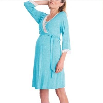 Pregnant Women Nightdress Maternity Sleepwear