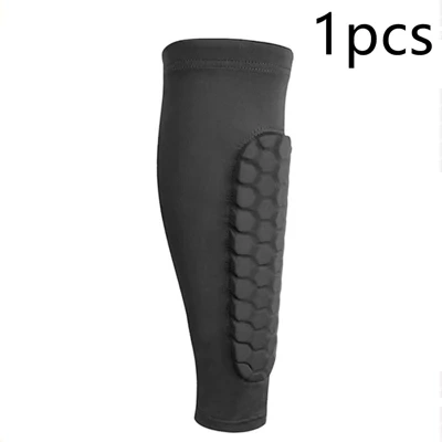 Honeycomb Shank Protection Foot Sock Men's Anti-collision Non-slip