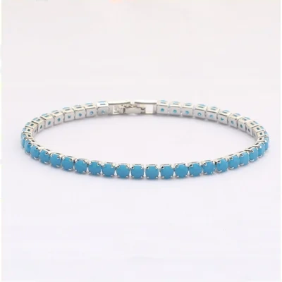 Cubic Zirconia Tennis Bracelets Iced Out Chain Crystal Bracelet Women Men Gold Bracelet Jewelry