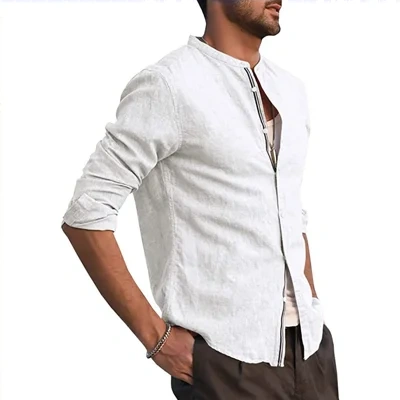European And American Summer Casual Plain Long-sleeved Cardigan