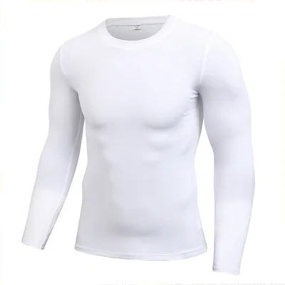 Men's Blank Long Sleeve Compression Top