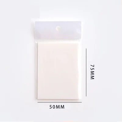 PET Transparent Post-it Notes Waterproof Material Sticky Notes