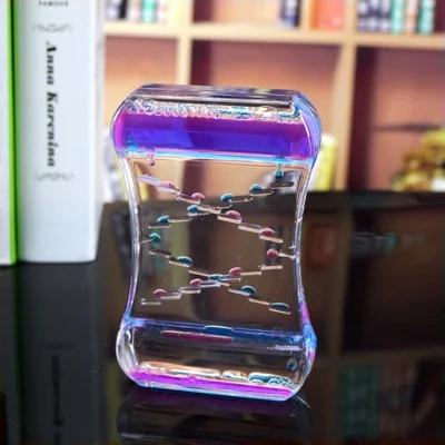 Creative Cruise Fluid Liquid Hourglass Quicksand Timer Ins Living Room Office Ornaments Desk Table Decorations Home Decor