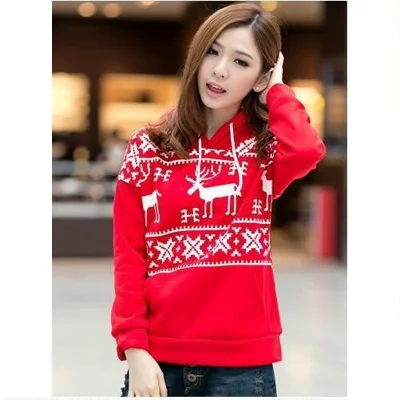 Hooded Women's Clothing Student Sweater