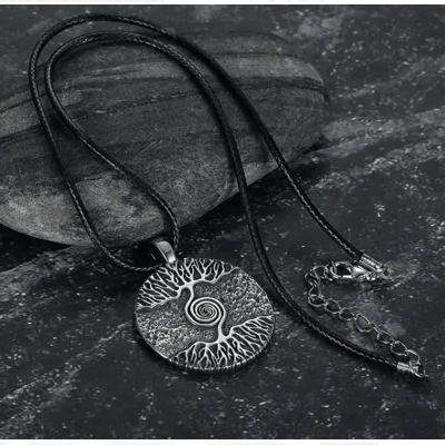Asgard Crafted Celtic Tree Of Life Pendant & Chain