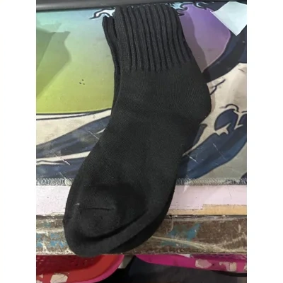 Ins Knitted Socks Winter Warm Thickened Solid Loop Socks High Ribbed Sweat-absorbent Floor Sock