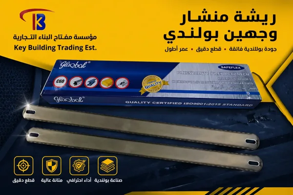 ريشة منشار وجهين